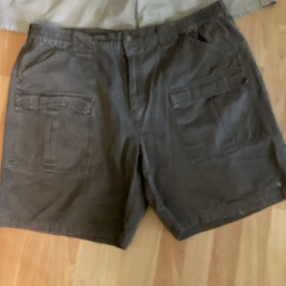 Cabelas Mens Cargo Shorts  Size 44 Outdoor Cotton Hiking Fishing Lot Of 2